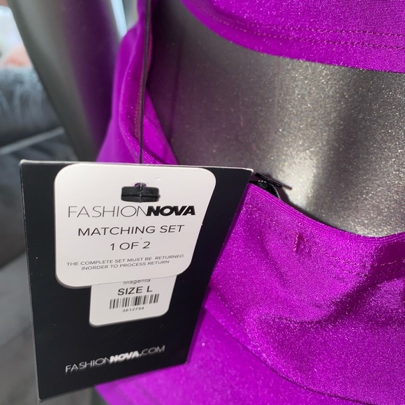 Fashion Nova Skirt Set - Picture 2 of 3